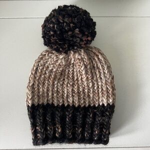 NEW Handmade Knit Baby Hat with PomPom